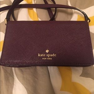 NWOT! Authentic Kate Spade iphone crossbody