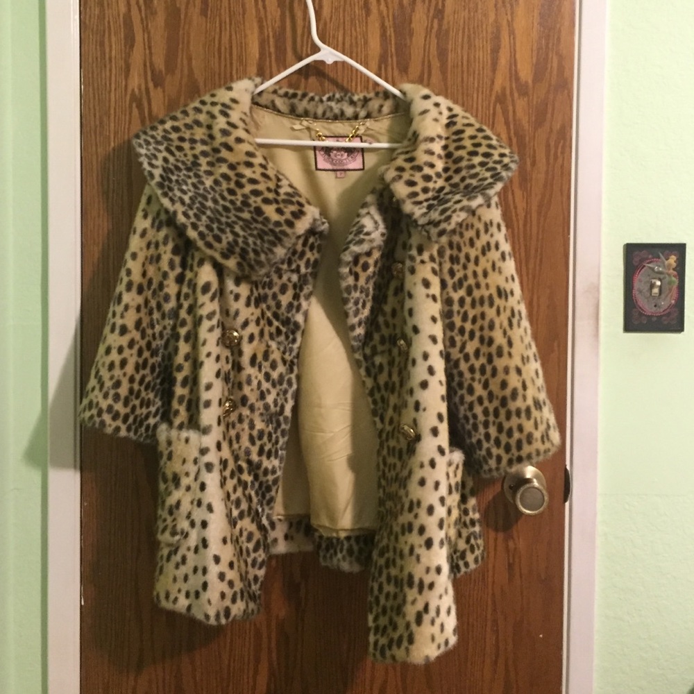 Juicy Couture Big Pimpin Leopard Coat