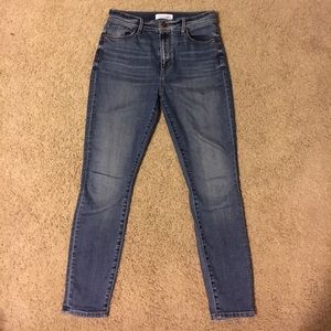 High waist skinny jeans LOFT