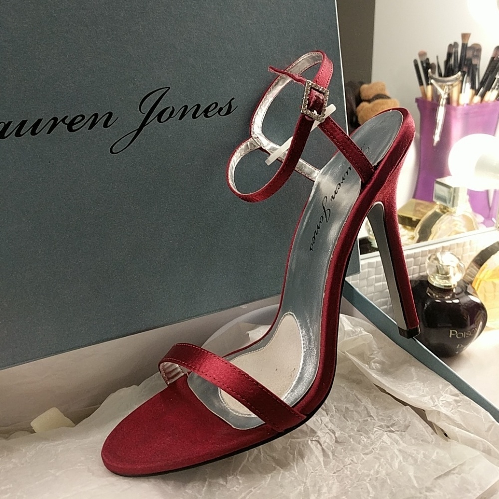Lauren Jones "barely there" style heels