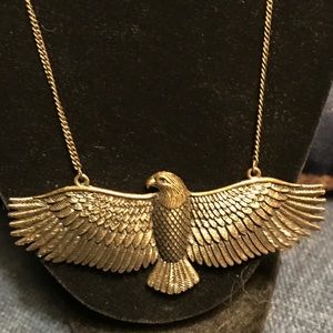 Regal Eagle Bronze Necklace NWOT