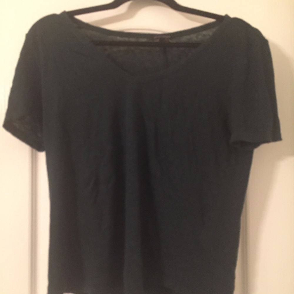 Dark Green Banana Republic T-Shirt