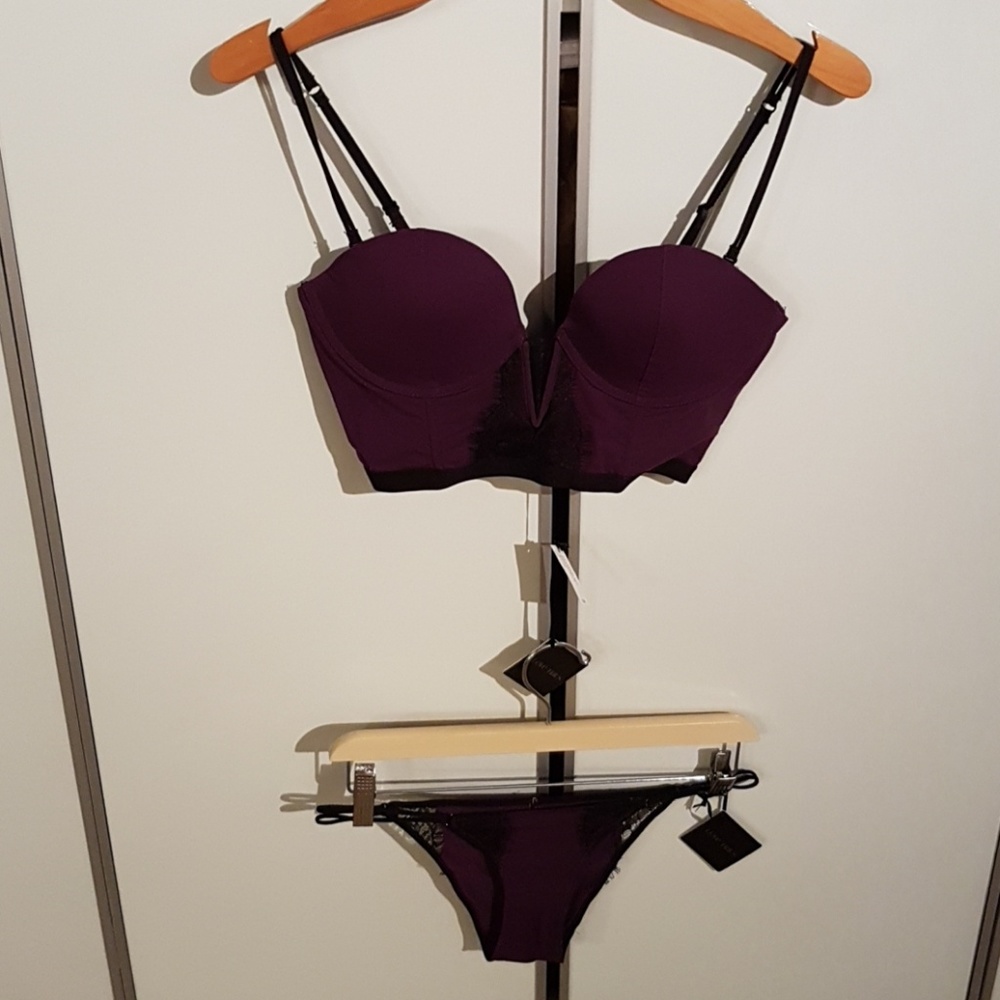 Beach Bunny LoveHaus bustier and panty set