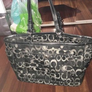Authentic Coach Diaper Bag