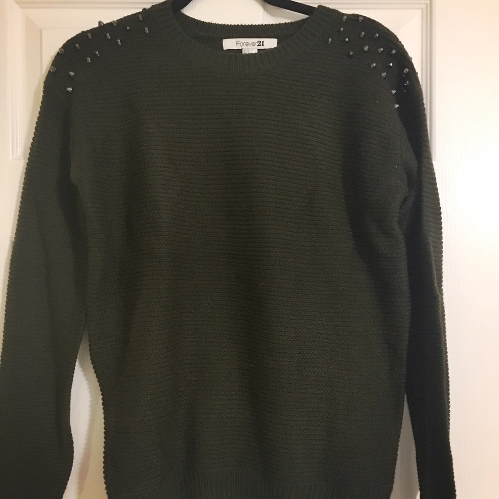 Brand New forever 21 studded sweater