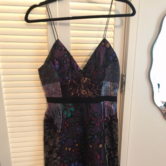 Cynthia Rowley Patchwork Slip Dress - Picture 1 of 5