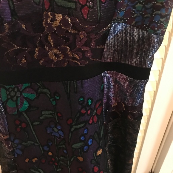 Cynthia Rowley Patchwork Slip Dress - Picture 3 of 5