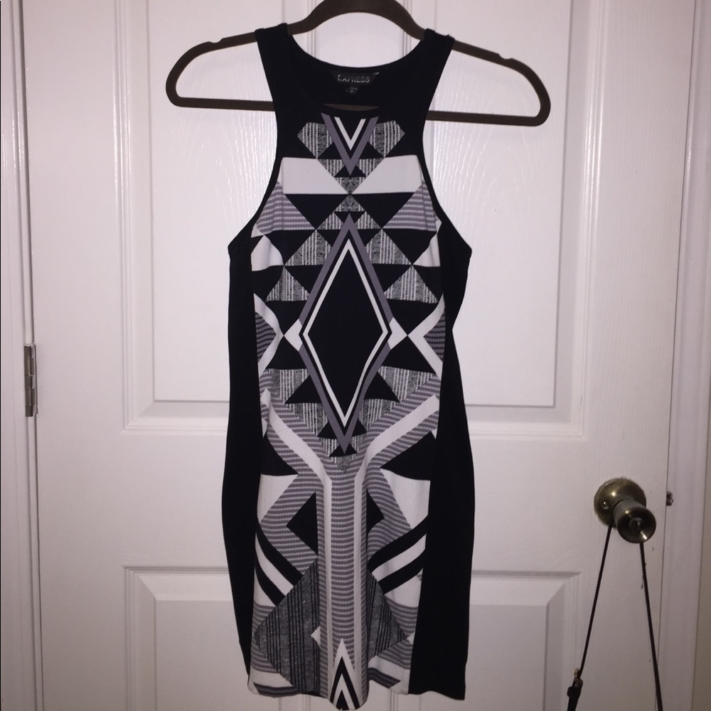 Express Geometric Dress