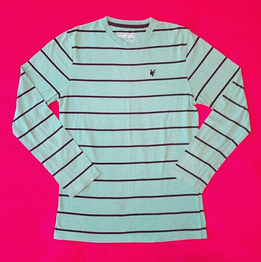 Men's Zoo York striped long sleeve shirt