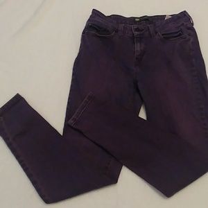 Purple black levis juniors 9m black label