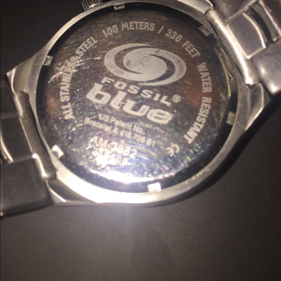 Fossil 100 Meters Blue - Picture 2 of 3