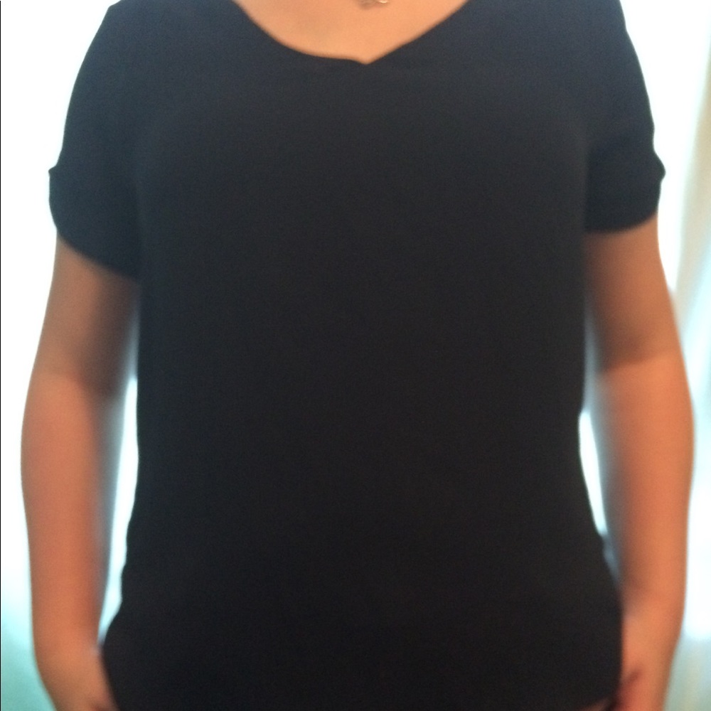Navy Blouse