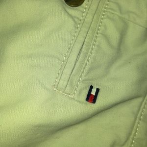 Tommy Hilfiger mens cream khakis 33x32