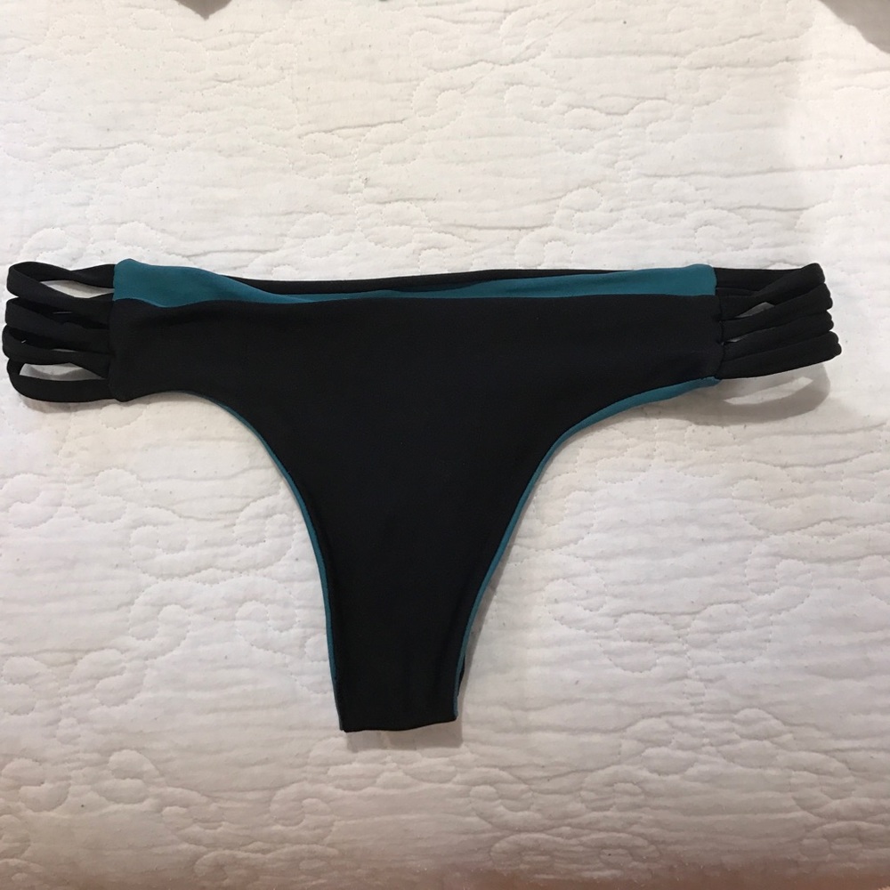 Mitsuki swimwear reversible thong bottoms