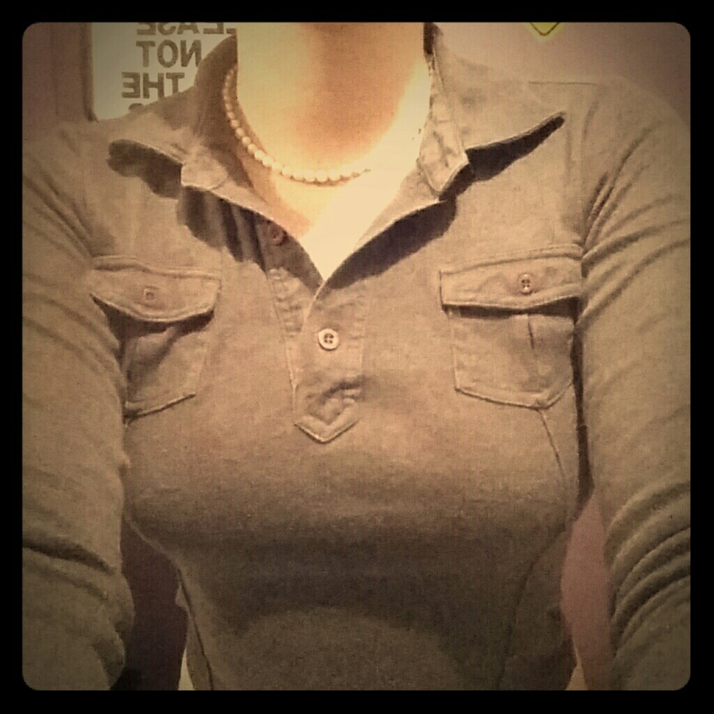 Polo Crop Top