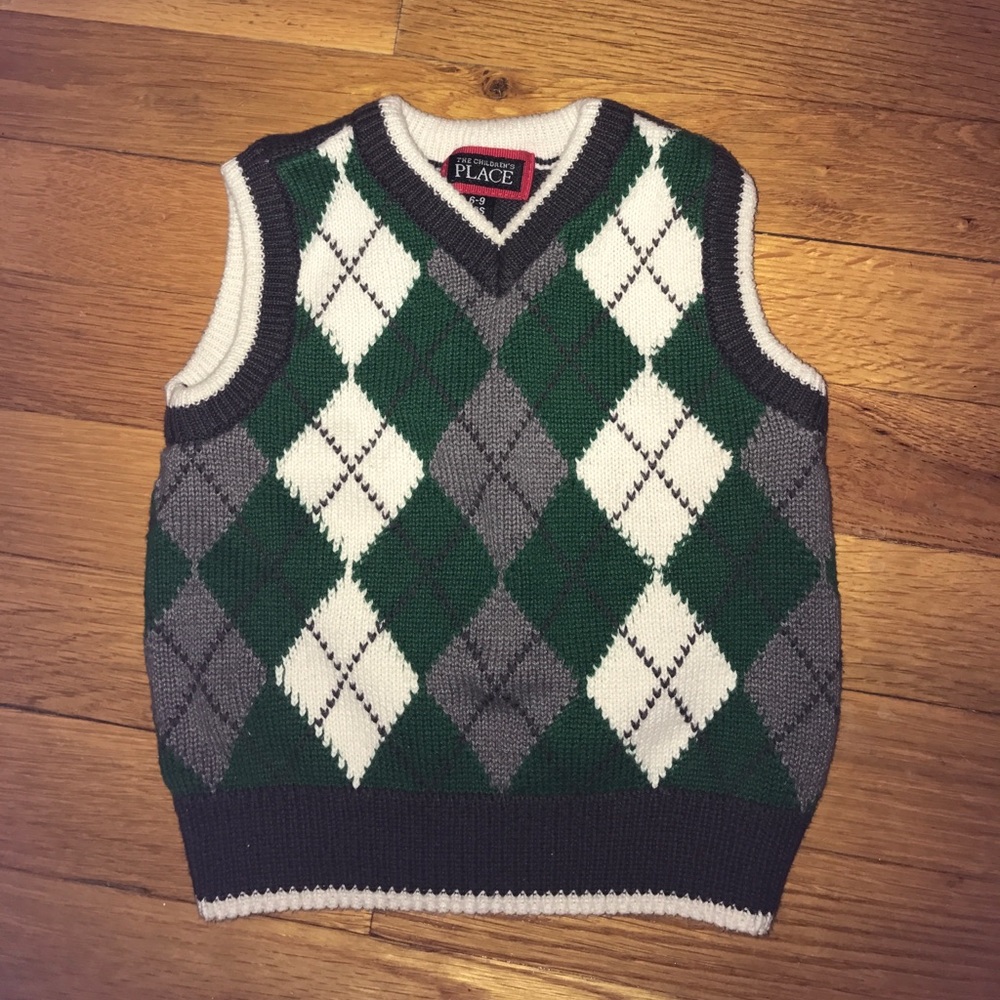 Infant Boys V-Neck Sweater Vest