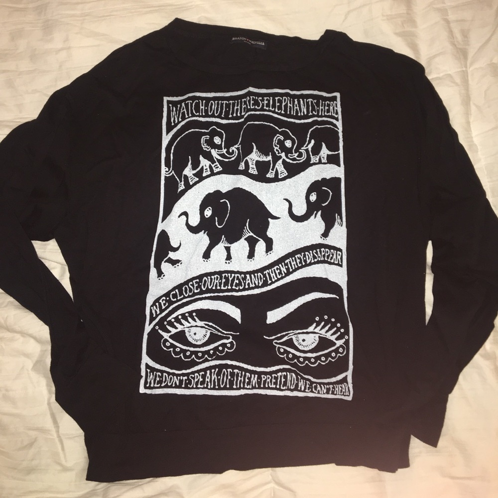 Elephant long sleeve tee