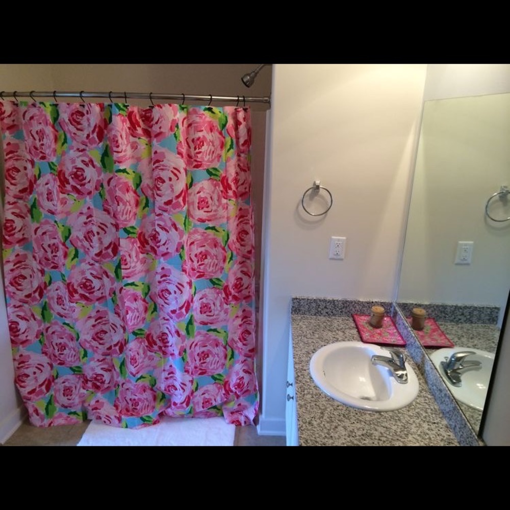 Lilly Pulitzer shower curtain