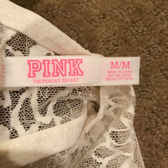 PINK High Neck Bra/Bralette - Picture 3 of 3