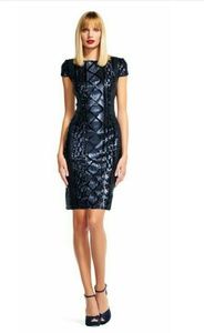 ADRIANNA PAPELL SEQUIN DRESS