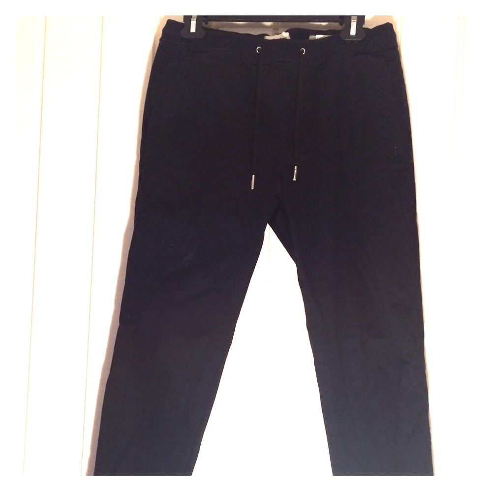 PULL & BEAR JOGGERS, BLACK SIZE S/30