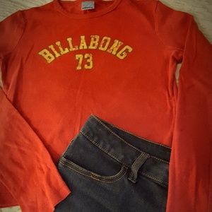 Billabong logo, long sleeve t-shirt