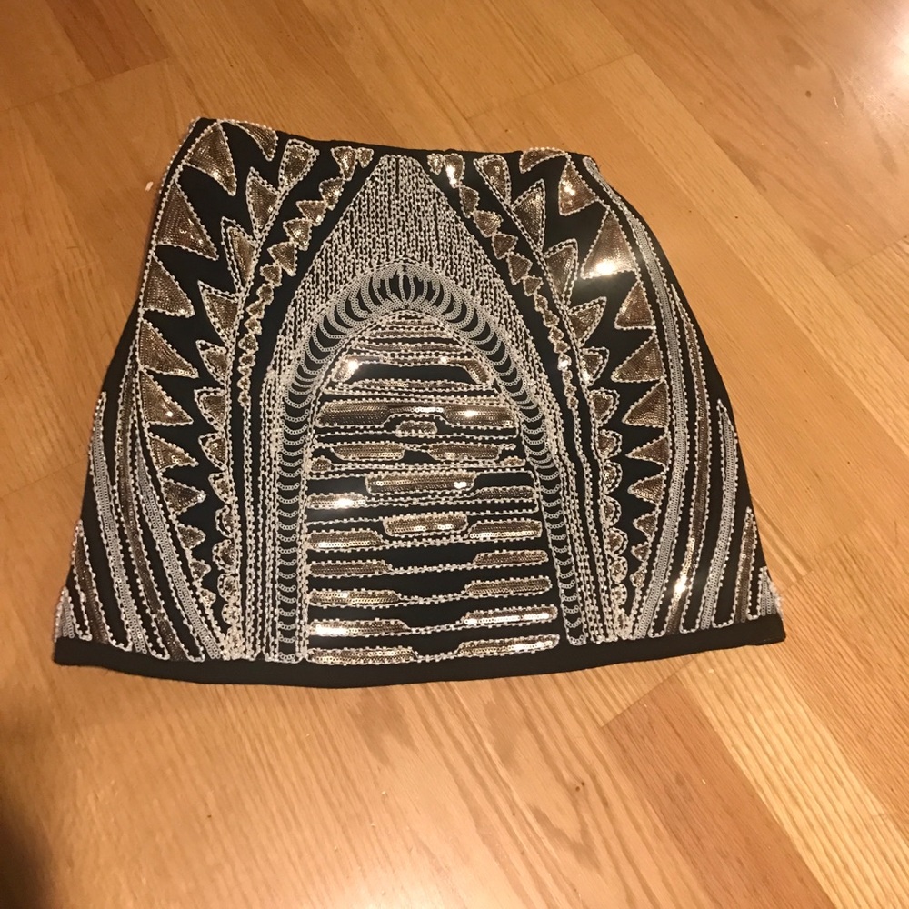 Sequin skirt