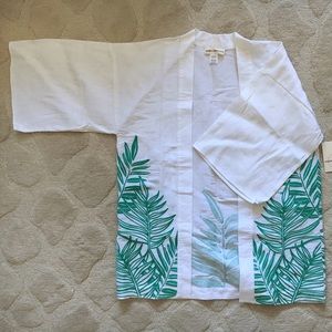 Mara Hoffman Embroidered Kimono - One Size