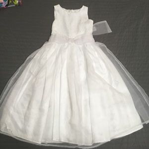 Girls white dress
