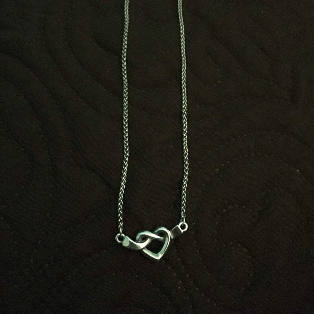 James Avery Heart Knot Necklace