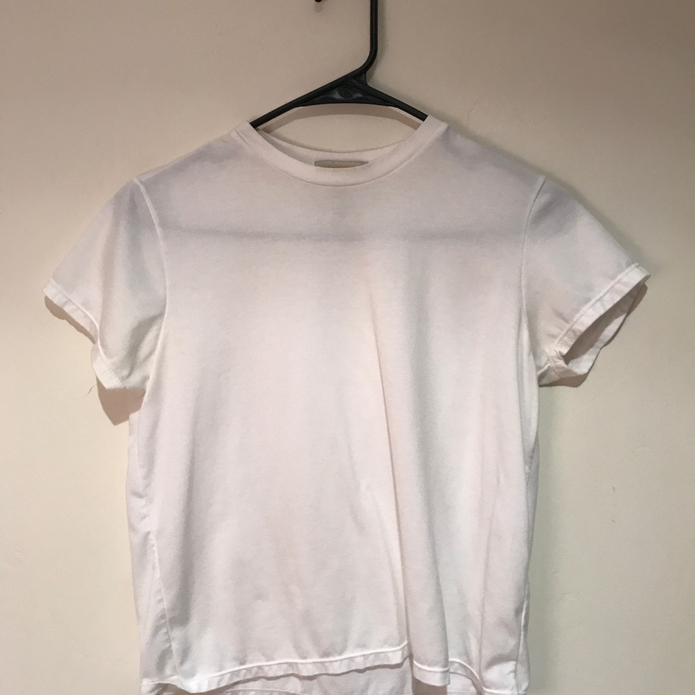 Banana republic simple white tee
