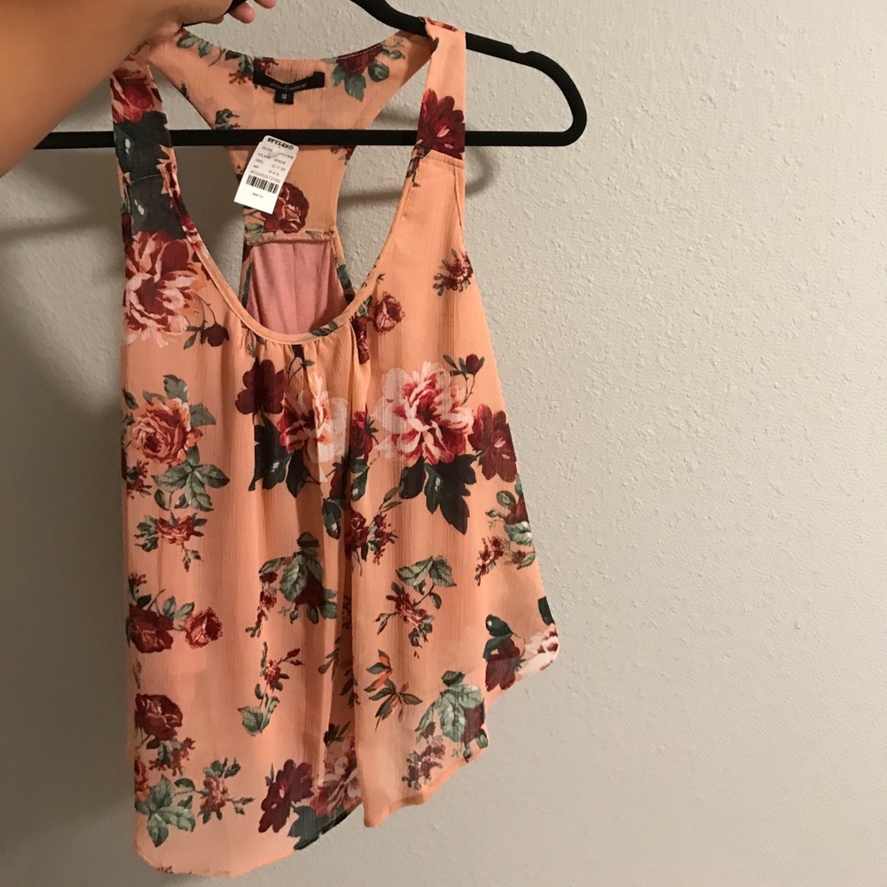 flowey layered tank top