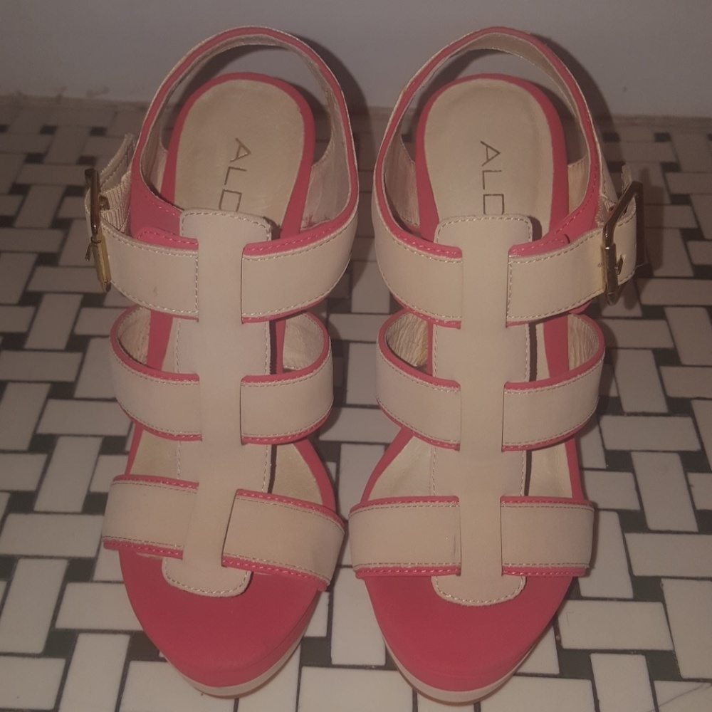 SALE!!! Aldo Brand New Coral and Nude Stilettos!!!