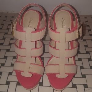 SALE!!! Aldo Brand New Coral and Nude Stilettos!!!