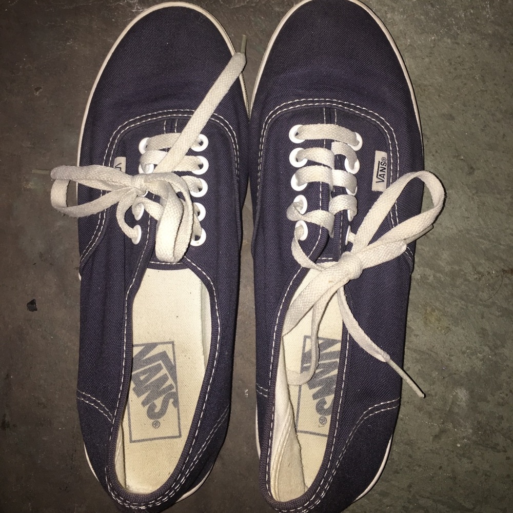 Vans navy blue super comfy
