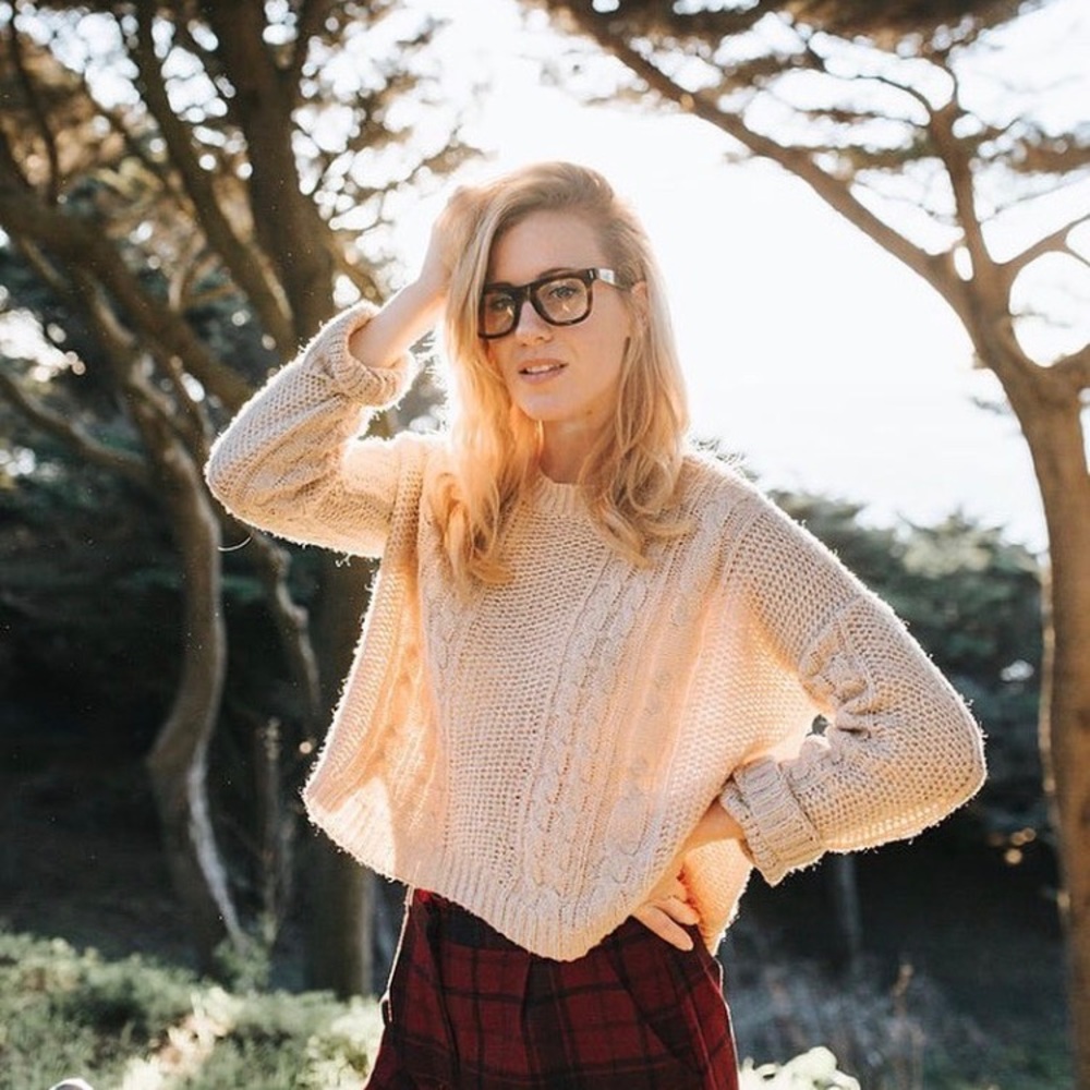 Forever 21 red, plaid shorts!