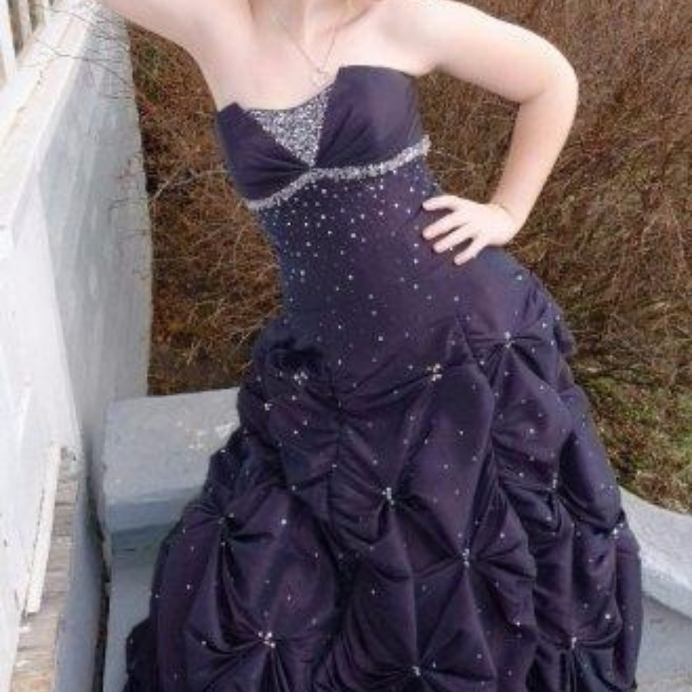 Deep Purple/Indigo Prom Dress