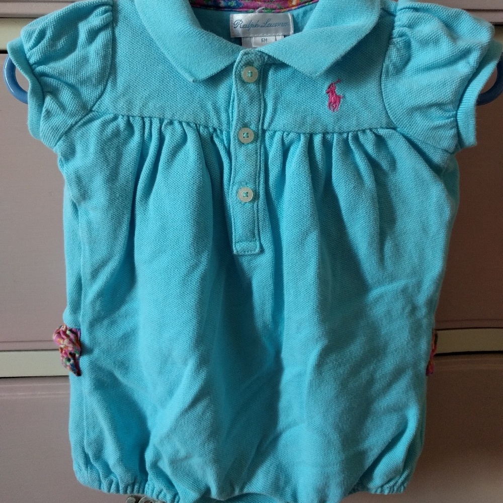Ralph Lauren Romper 6 Months