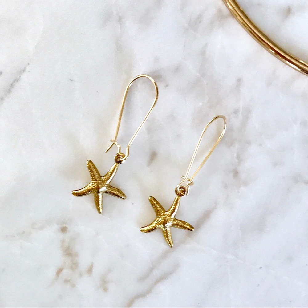 Starfish Dangle Earrings