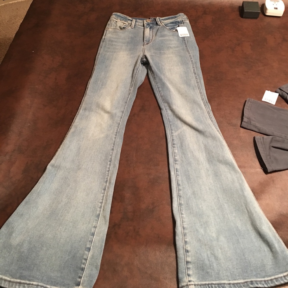 Urban outfitters high waisted bell bottoms