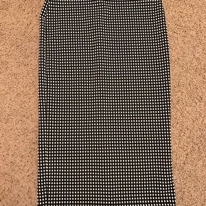 Old navy patterned pencil skirt