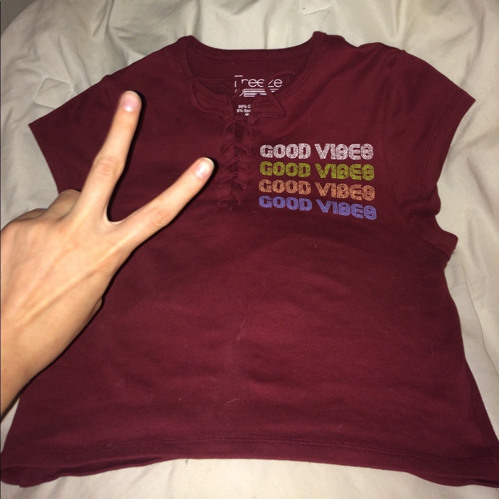 Good Vibes Crop Top