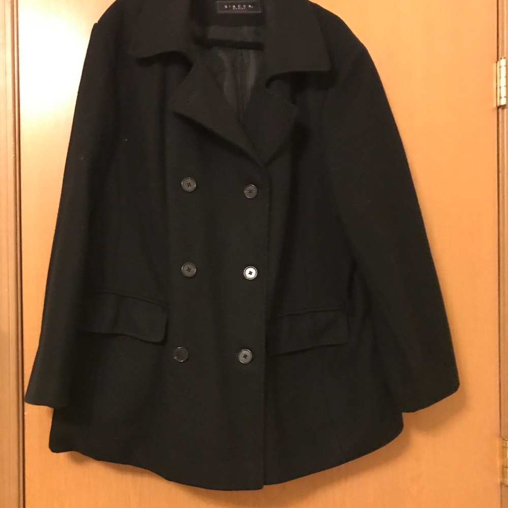 Plus size overcoat