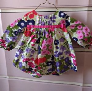 Gymboree Flowered Outfit 6-12 Months