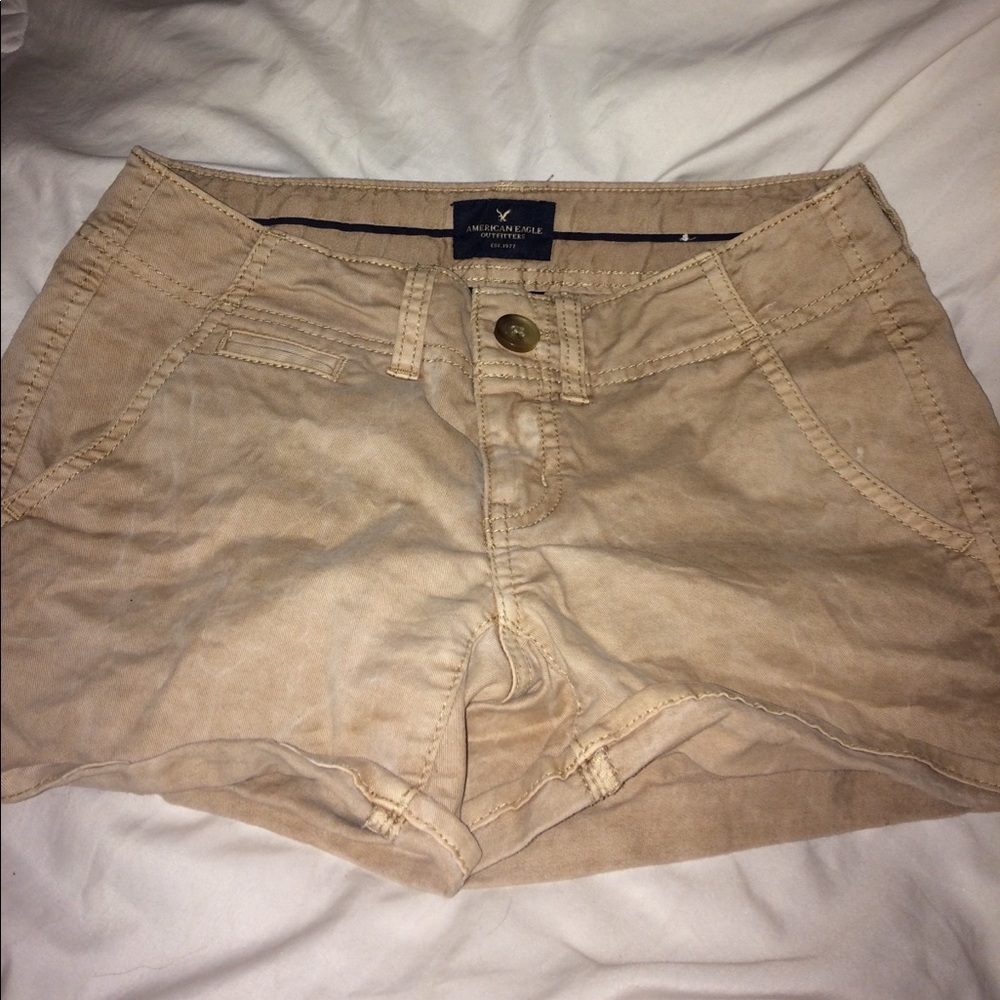 American Eagle Khaki Shorts
