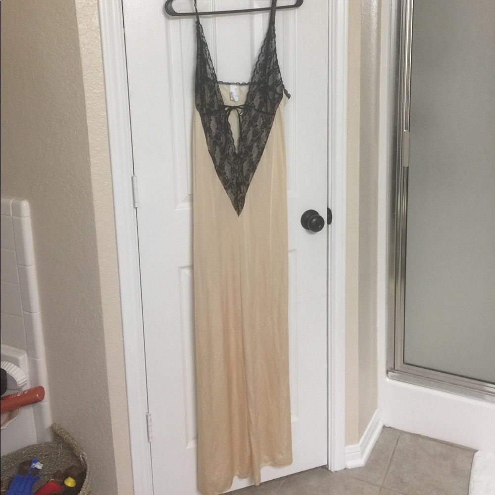 VGUC Vintage Size Large Lingerie Chemise Nightgown