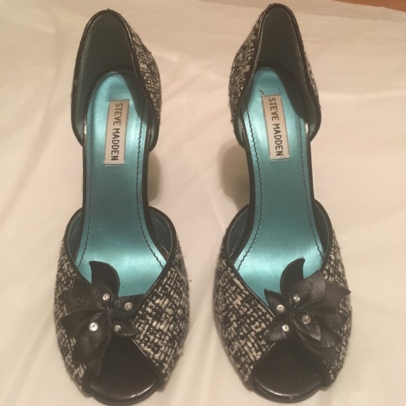 Steve Madden Shoes - Steve Madden Tweed Heels👠