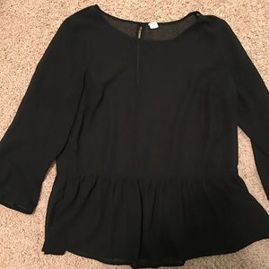 Old Navy Peplum top
