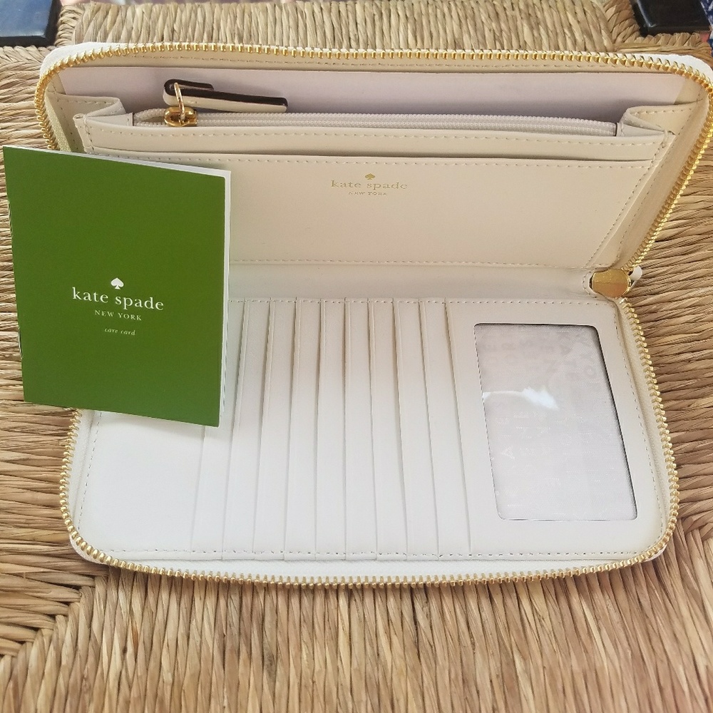 Kate Spade Elizabeth Faye Drive Leathr Tote/Wallet - Picture 6 of 8