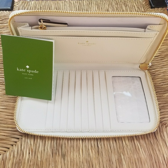 Kate Spade Elizabeth Faye Drive Leathr Tote/Wallet - Picture 6 of 8